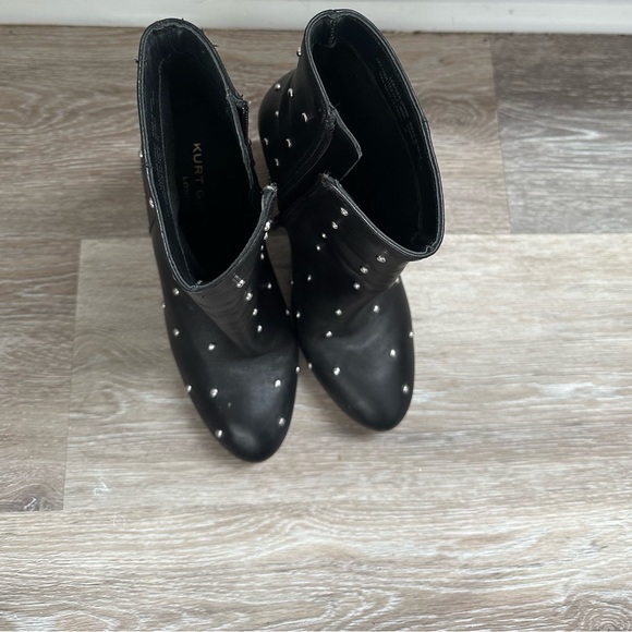 Kurt Geiger London Swiss Studded Heeled Boots are a size 38/US 7. - Picture 6 of 9